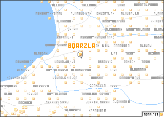 map of Bqarzlā