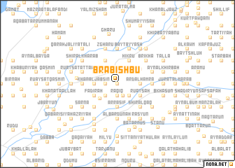 map of Brābishbū