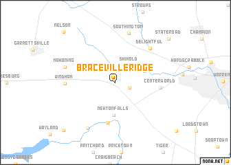 map of Braceville Ridge