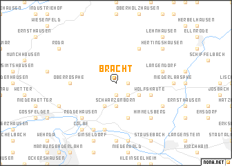 map of Bracht