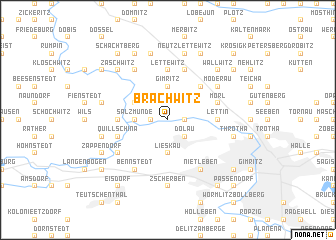 map of Brachwitz