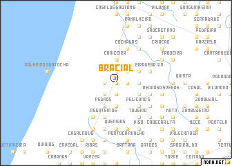 map of Bracial