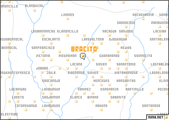 map of Bracito