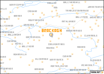 map of Brackagh