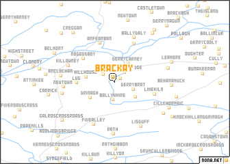 map of Brackay