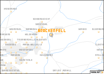 map of Brackenfell