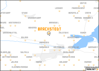 map of Brackstedt