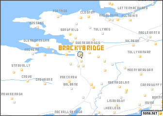 map of Bracky Bridge