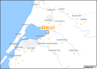 map of Bracut