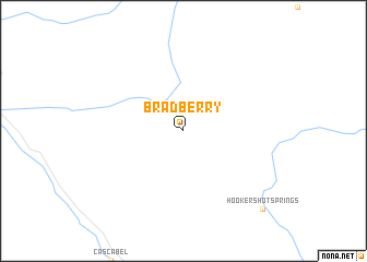 map of Bradberry