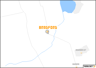 map of Bradford