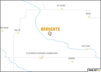 map of Bradgate