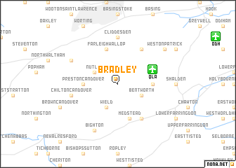 map of Bradley