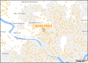 map of Bradmoor