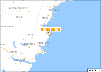 map of Braeburn