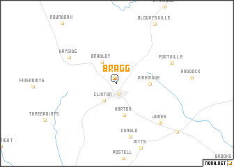 map of Bragg