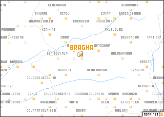 map of Bragha