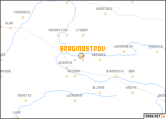 map of Bragin Ostrov