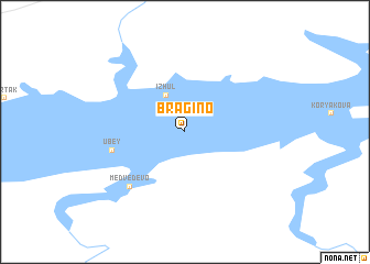 map of Bragino