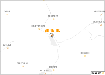 map of Bragino