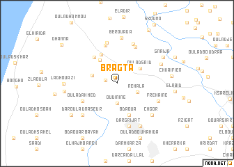 map of Bragta