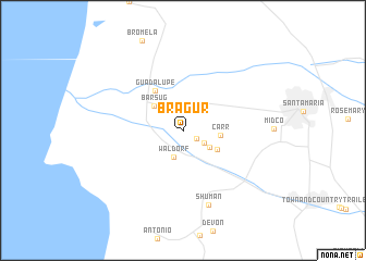 map of Bragur