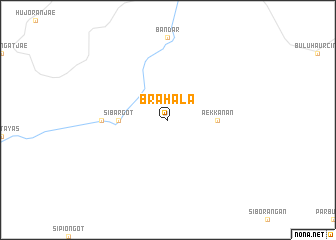 map of Brahala