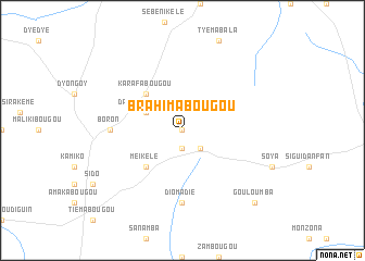 map of Brahimabougou