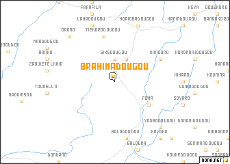 map of Brahimadougou