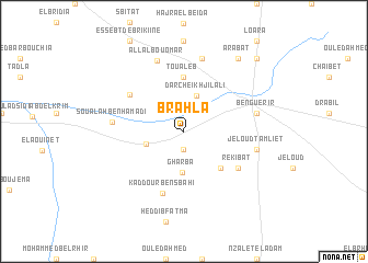 map of Brahla