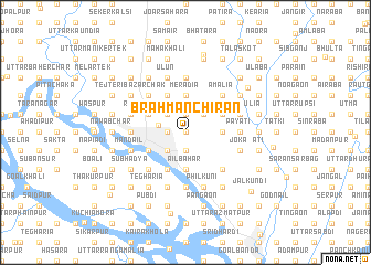 map of Brāhmanchiran