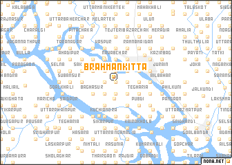 map of Brāhmankitta