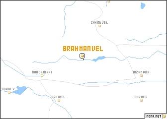 map of Brāhmanvel