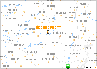 map of Brāhmarapet