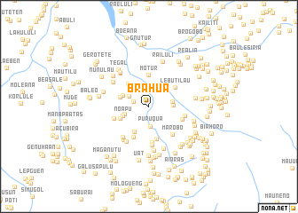 map of Brahua