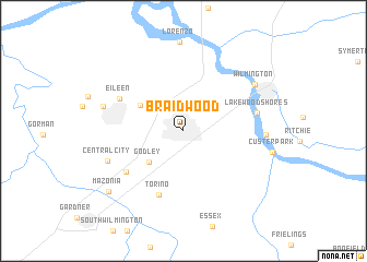 map of Braidwood