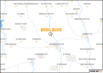 map of Brailovka