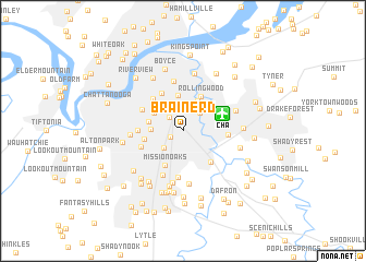 map of Brainerd