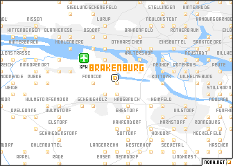 map of Brakenburg