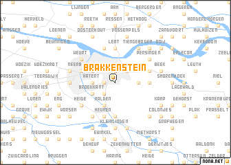 map of Brakkenstein