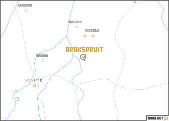 map of Brakspruit