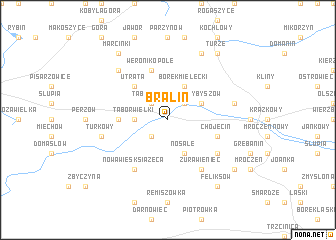map of Bralin