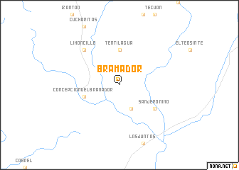 map of Bramador