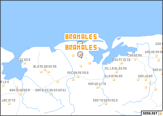 map of Bramales