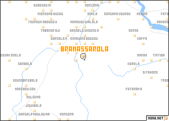 map of Bramassarola