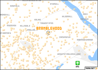 map of Bramblewood