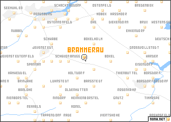 map of Brammerau