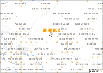 map of Brammer