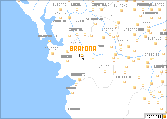 map of Bramona