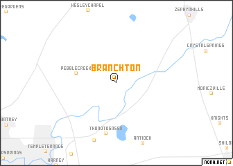 map of Branchton